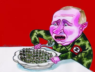 1 година блицкриг, 1 година лудост - как Путин си изпорти некролога