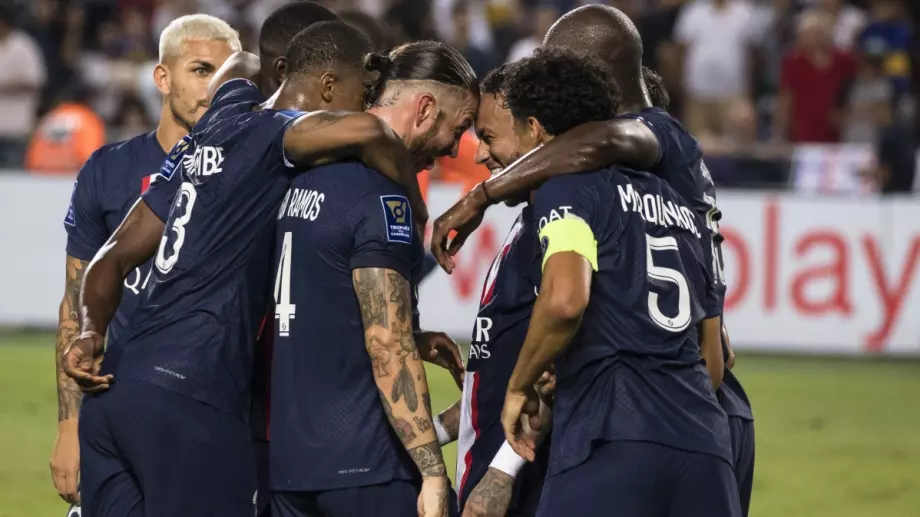 Резервите на ПСЖ се справиха с третодивизионния Шатору в края на мача за Купата на Франция