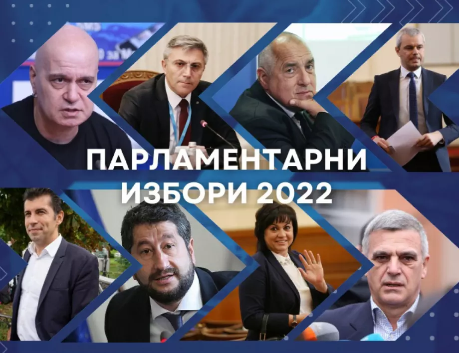 Паралелно преброяване на "Галъп": ПП стопява преднината на ГЕРБ, Слави извън парламента