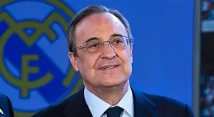 Флорентино Перес няма да бъде с Реал Мадрид на "Анфийлд" тази вечер