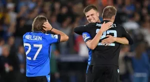 Брюж шокира Атлетико Мадрид и зае еднолично първо място в Група "В"