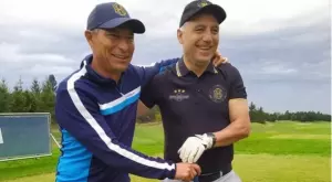 Христо Стоичков и Красимир Балъков се изправиха един срещу друг на... голф!