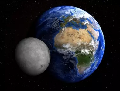 Луната бавно се отдалечава от Земята: за 2,5 милиарда години е „изминала“ около 60 хиляди километра