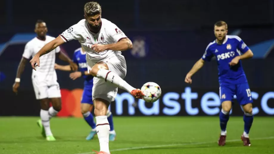 Милан разнебити Динамо в Загреб и е близо до елиминациите в Шампионска лига