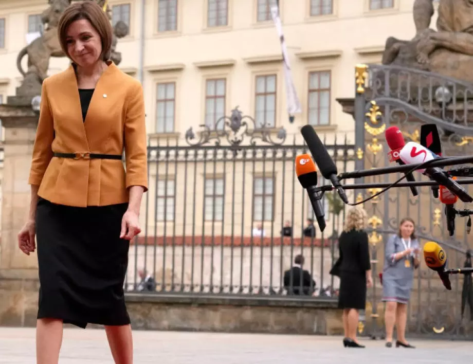 Кучето на президента на Молдова ухапа австрийския й колега (ВИДЕО)