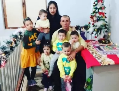 Трета двойка близнаци и общо 9 деца - щастието на семейство от Бистрица (СНИМКА)