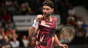 Безапелационен Григор Димитров не остави почти никакви шансове на агресивен италианец