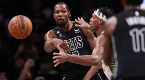 Кевин Дюрант се разигра пред 15 000 в Ню Йорк и донесе втора победа на Бруклин Нетс (ВИДЕО)