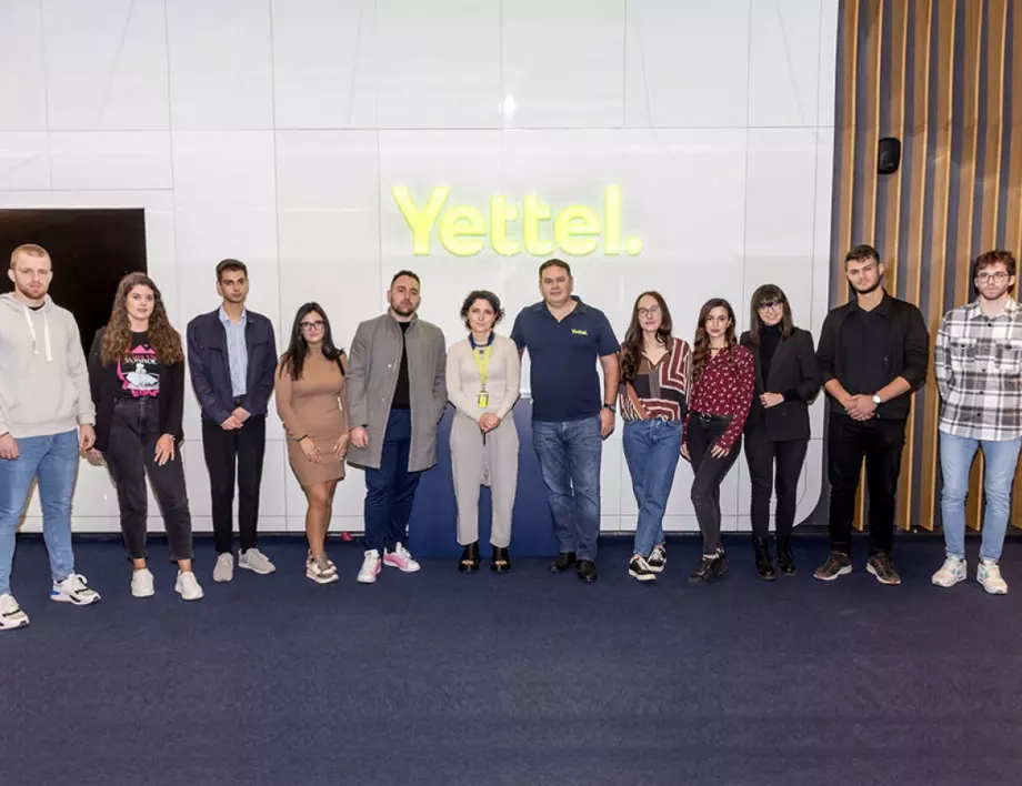 Yettel посрещна официално новите участници в едногодишния си стаж