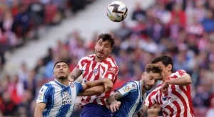 Нова излагация за Атлетико Мадрид: Не успя да победи Еспаньол с човек повече