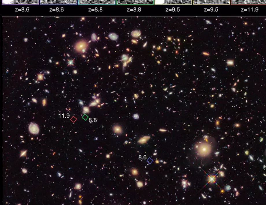 Откриха "балон от галактики" с дължина милиард светлинни години 