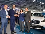 Началото на производството на BMW iX1 в Регенсбург ускорява темпото
