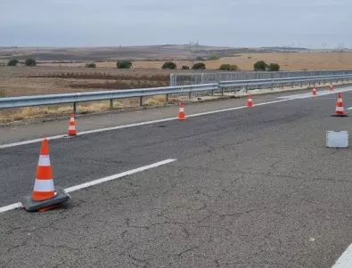 Възстановиха движението при 24-ия километър на автомагистрала „Тракия“ в посока Бургас