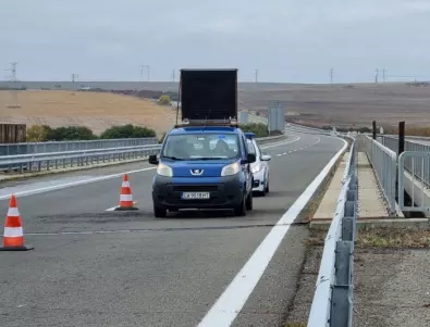 Възстановено е движението при 66-ти км на автомагистрала „Тракия“ в посока Бургас