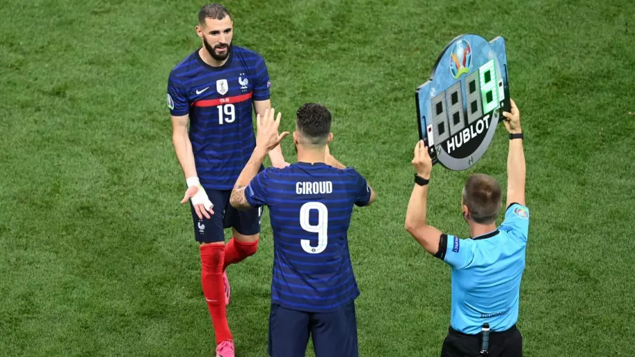Карим Бензема вдъхнови последния обрат за Франция от 0:2 срещу Белгия през 2021 г.