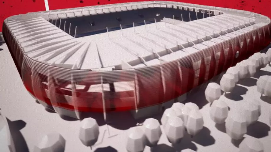 ЦСКА строи новия стадион за година и половина, ето кога ще играе на него