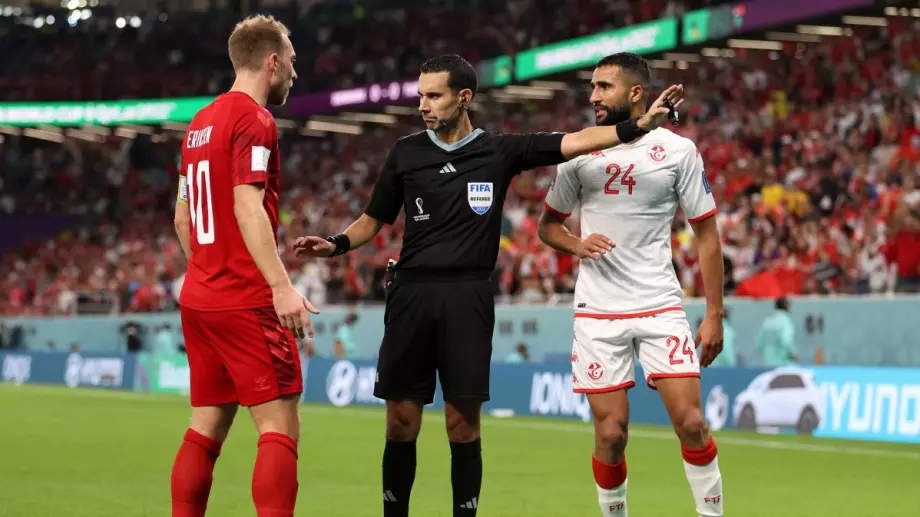 "ВАР наруши собствените си правила на Световното първенство 2022 и ощети Дания" (СНИМКА)