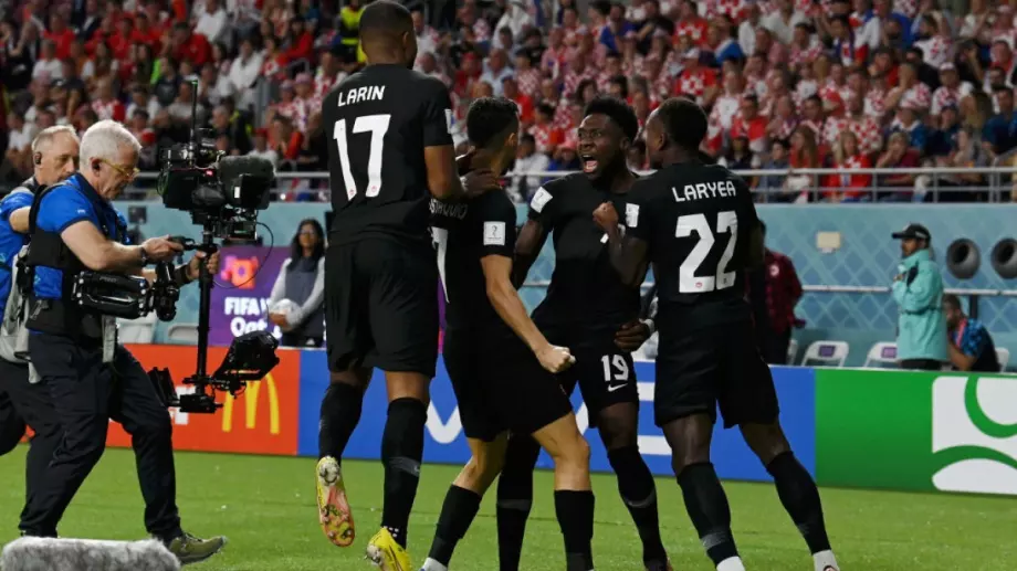 "Наказанието" на Алфонсо Дейвис над Хърватия доведе до нов рекорд на Мондиал 2022