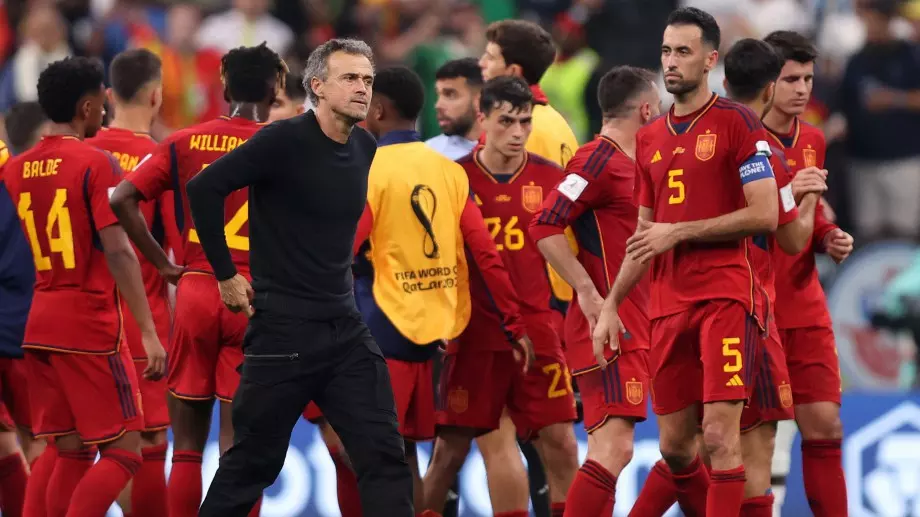 Луис Енрике след Испания 1:1 Германия: Чувството в съблекалнята беше малко странно