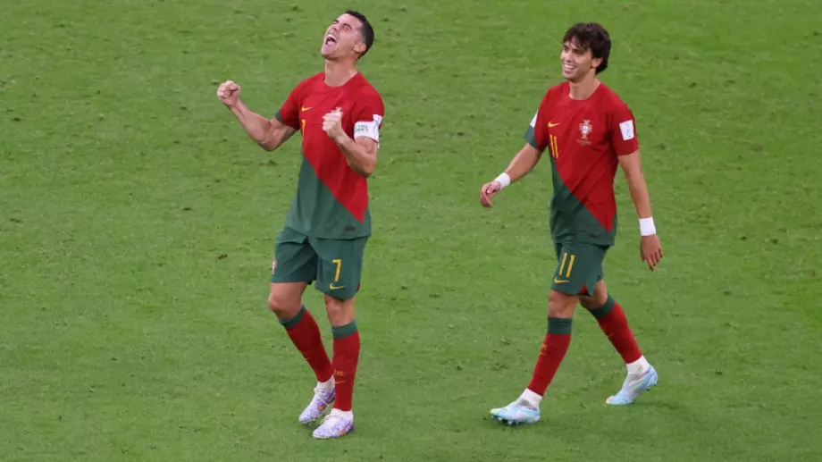 Роналдо с цял мач за Португалия, но само с отменен гол: Друг блесна с 2 попадения и асистенция (ВИДЕО)