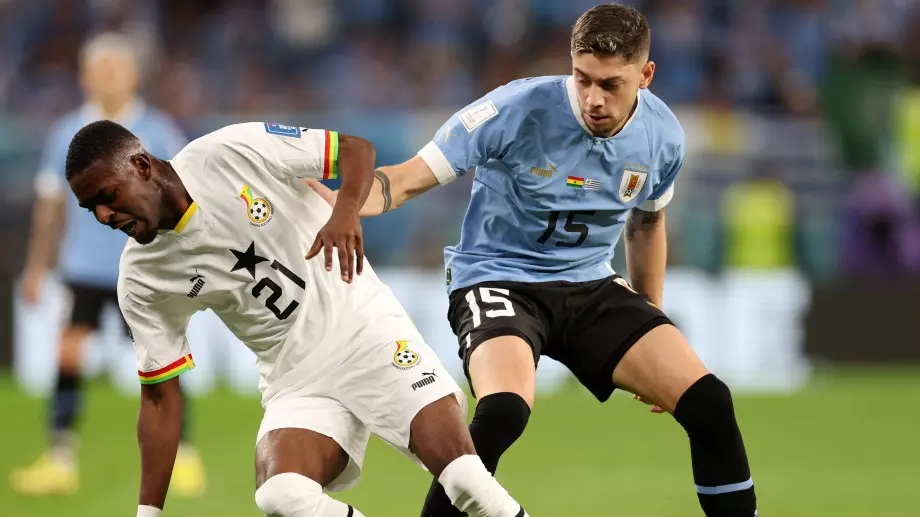 Пирова победа на Уругвай срещу Гана, „селесте“ аут от Световното първенство