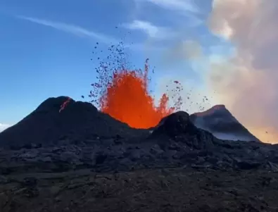 Заради опасност от изригване на вулкан: Исландия обяви извънредно положение (ВИДЕО)