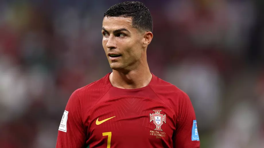 Кристиано Роналдо стъпи на терена срещу Мароко на Мондиал 2022 и моментално изравни рекорд