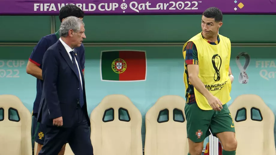 Фернандо Сантош отговори на въпрос дали Кристиано Роналдо ще играе в 1/4-финала на Португалия срещу Мароко