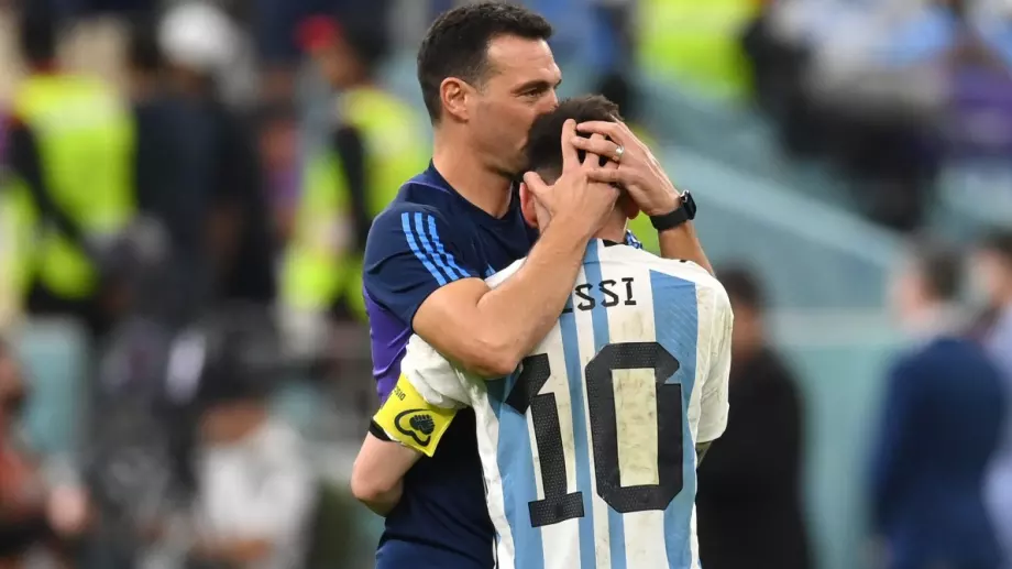 Скалони засегна бъдещето на Меси в националния отбор на Аржентина