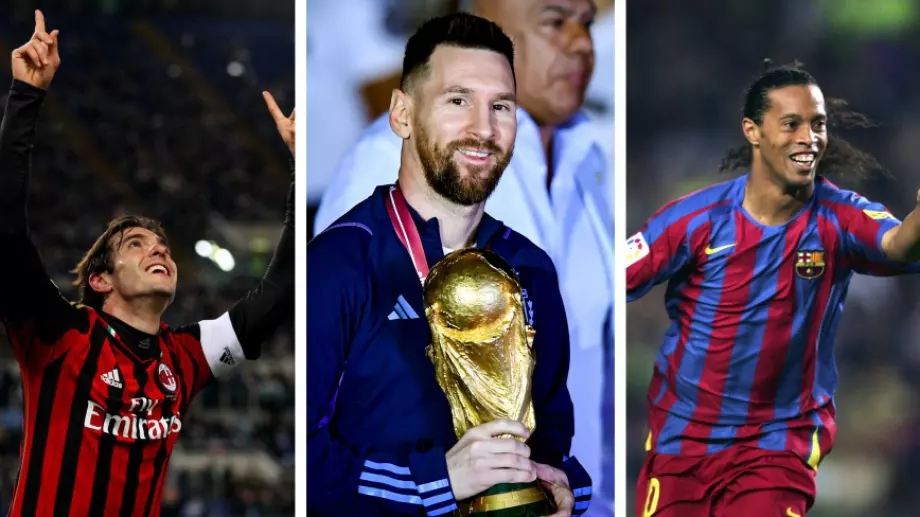 Лео Меси, Роналдиньо, Зидан и други: Кои са имената, печелили Световното по футбол, Шампионска лига и "Златната топка"?