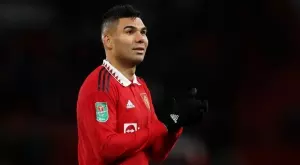 Каземиро бе просто... странен: Какво правеше по време на дузпите с Брайтън във ФА Къп? (ВИДЕО)