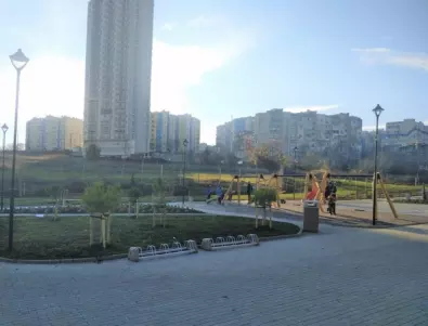 Новият парк в бургаския квартал 