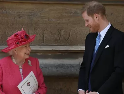 Принц Хари разкри какво е прошепнал на кралица Елизабет часове след кончината ѝ