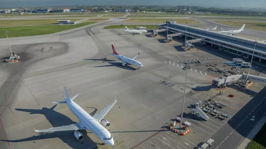 Над 1.5 млн. пътници са минали през летище "София" за първите три месеца