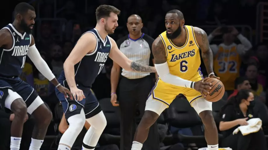 НБА: Лука Дончич отчая ЛеБрон Джеймс и Лейкърс насред Лос Анджелис (ВИДЕО)