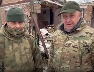 Украински военни: Пригожин е в Бахмут, защото в Санкт Петербург е опасно