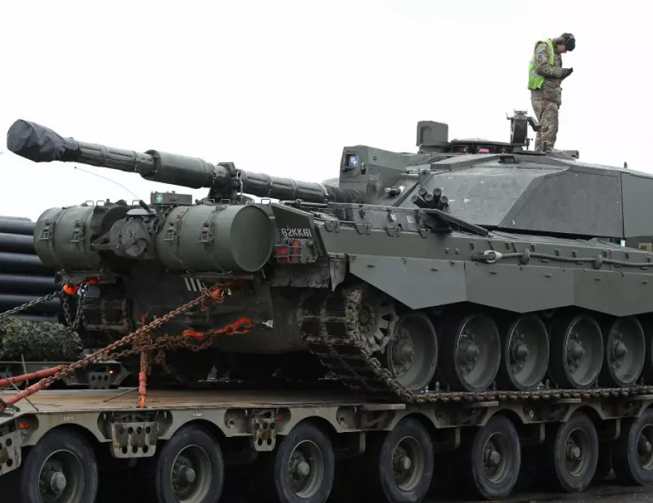 Украйна вероятно загуби първия си танк Challenger 2 (ВИДЕО)