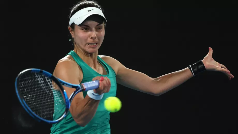 Виктория Томова не успя да се пребори на старта на US Open