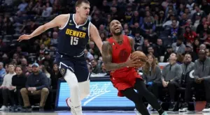 Никола Йокич отново "избухна" с трипъл-дабъл за победа на Денвър над Портланд