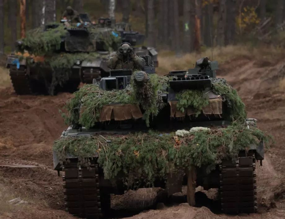 Дания и Нидерландия ще дарят на Украйна още 14 танка "Леопард"