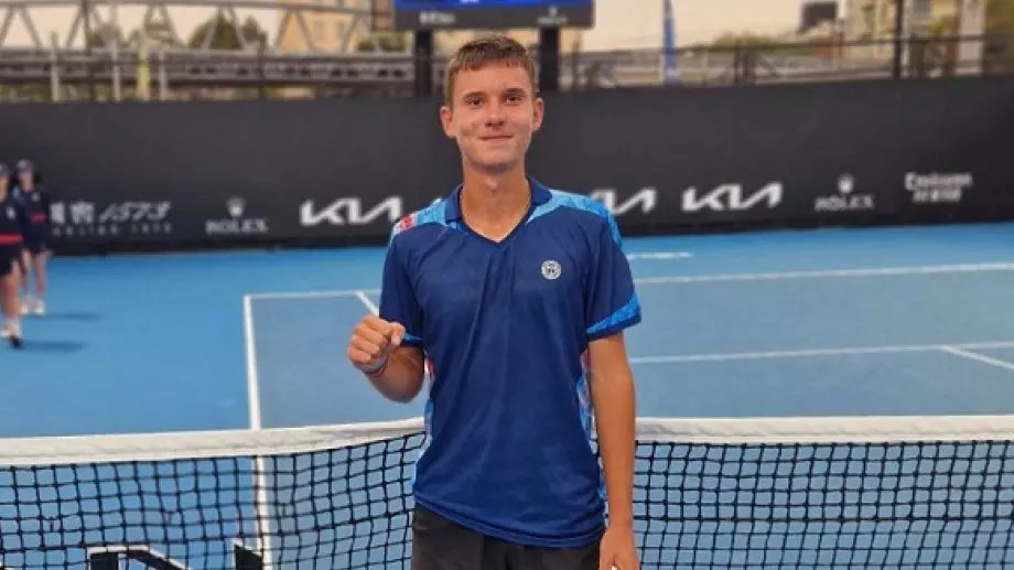 Страхотен успех! Радулов е трети сред най-добрите тенисисти до 18 г.