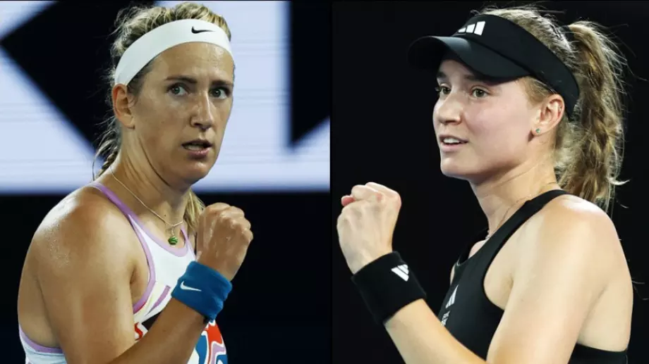 Виктория Азаренка срещу Елена Рибакина е първият 1/2-финал при жените на Australian Open 2023