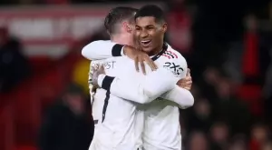 Манчестър Юнайтед си осигури комфортна преднина срещу Нотингам и вече мисли за финала на Карабао Къп (ВИДЕО)