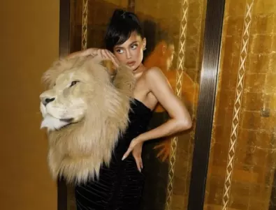 Глави на вълк, леопард и лъв от Schiaparelli на Седмица на модата в Париж (ВИДЕО)