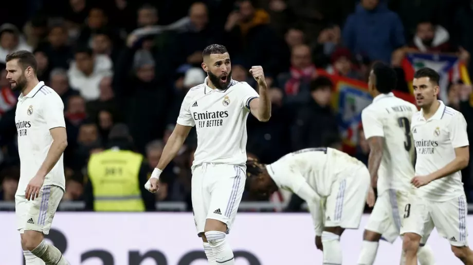 С 300 зора и след продължения: Реал Мадрид отстрани 10 от Атлетико и е на полуфинал за Купата на Краля (ВИДЕО)