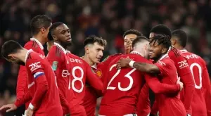 Манчестър Юнайтед се разправи с Нотингам Форест и е на първи финал в ерата "Тен Хаг"