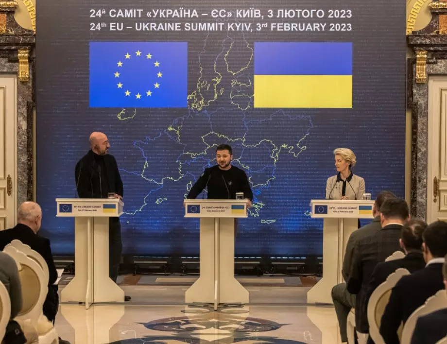 Politico: ЕК ще препоръча начало на преговори за членство на Украйна в ЕС