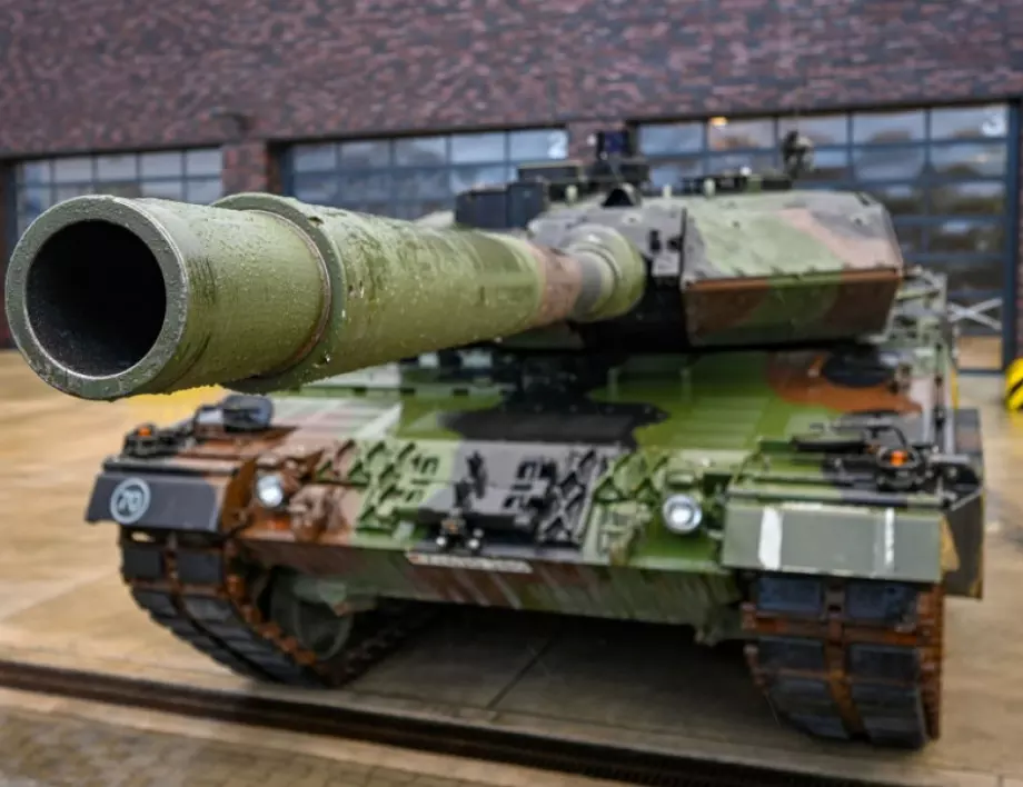 ВИДЕО: Тренировка на танк "Леопард"