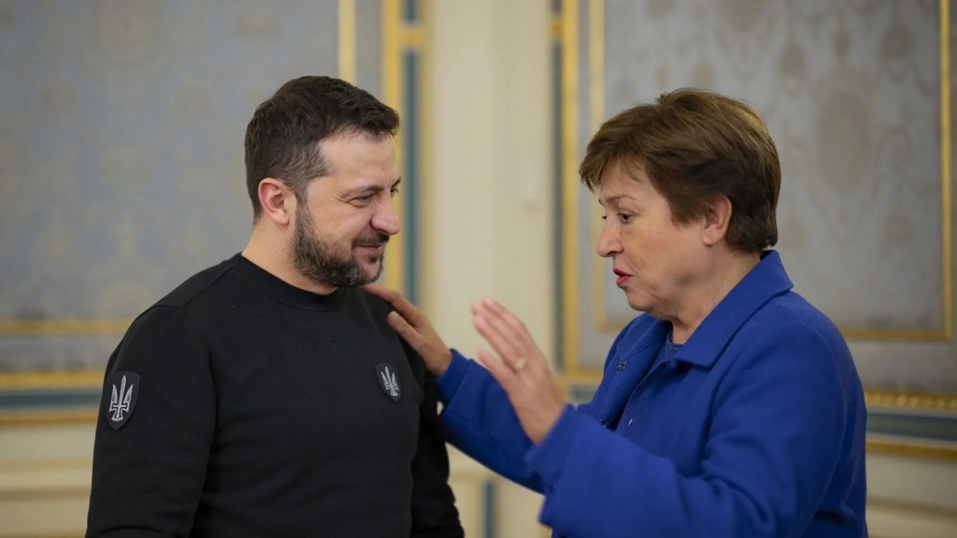 След среща на Кристалина Георгиева със Зеленски: Още стотици милиони за Украйна (ВИДЕО)