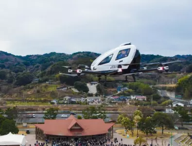 Япония тества успешно китайско летящо безпилотно такси (ВИДЕО)